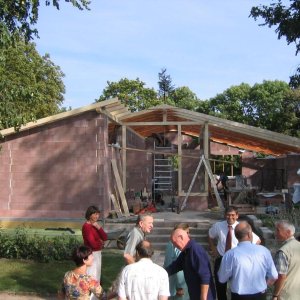 Richtfest Tennishaus